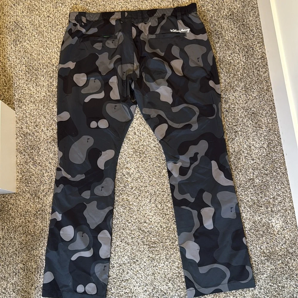 William Murray Bunker Camo Golf Novelty Pants Size 40